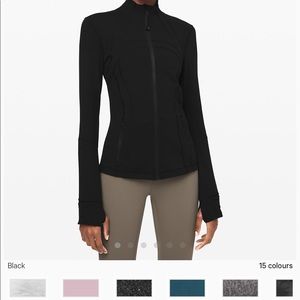 Lululemon Black Women’s Zip-Up Jacket, Size 8